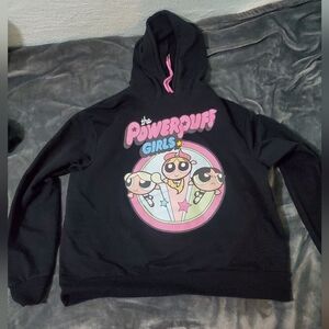 Powerpuff Girls Black Hoodie